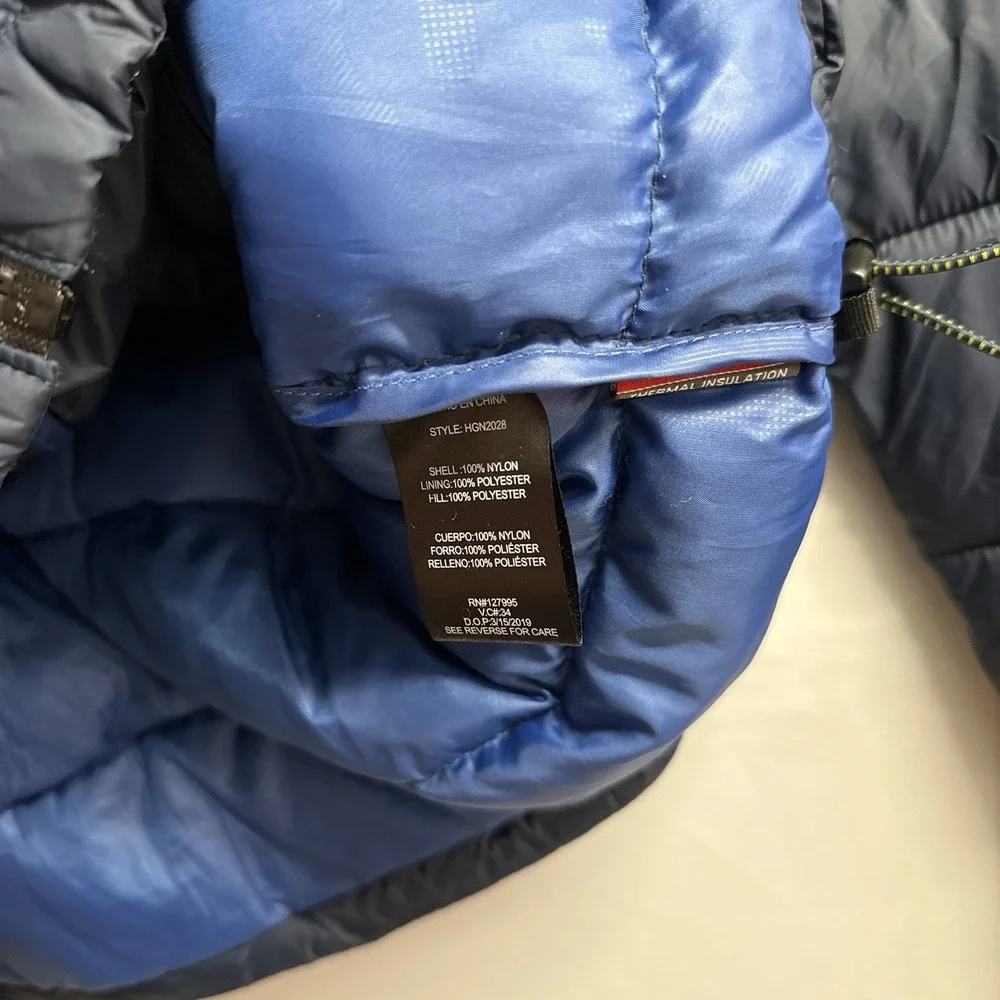 Hawke & Co Dark Blue Men's Quilted‎ Jacket Sz M